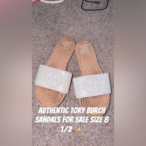 Authentic Tory Burch sandals for sale ✨